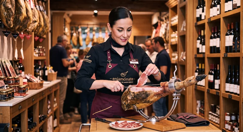 Belén - Cortadora Profesional de Jamón Ibérico
