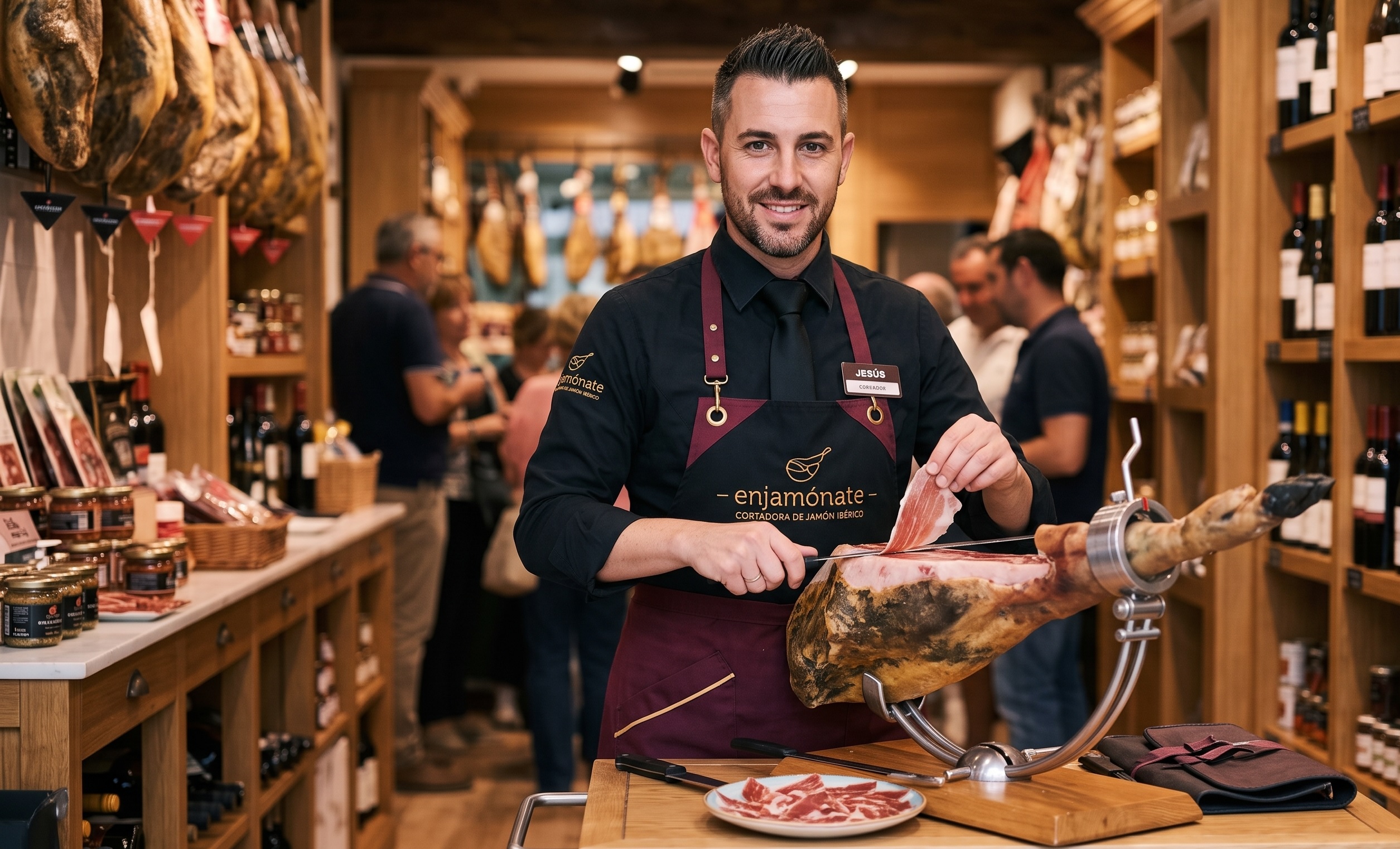 Jesús - Cortador de Jamón Ibérico