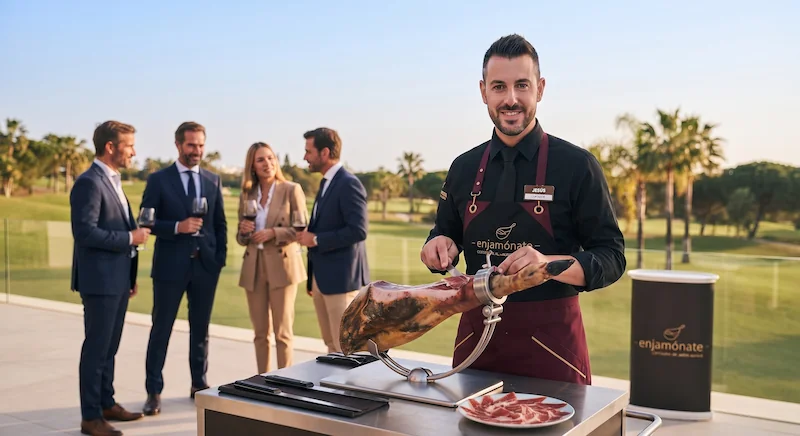 Jesús - Cortador Profesional de Jamón Ibérico